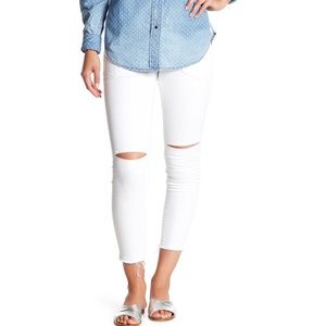 One Teaspoon Freebirds II Skinny Jeans Premium Whi